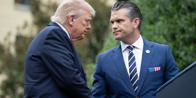 Trump directs Hegseth to pay troops during ongoing government shutdown standoff as he rails against Schumer